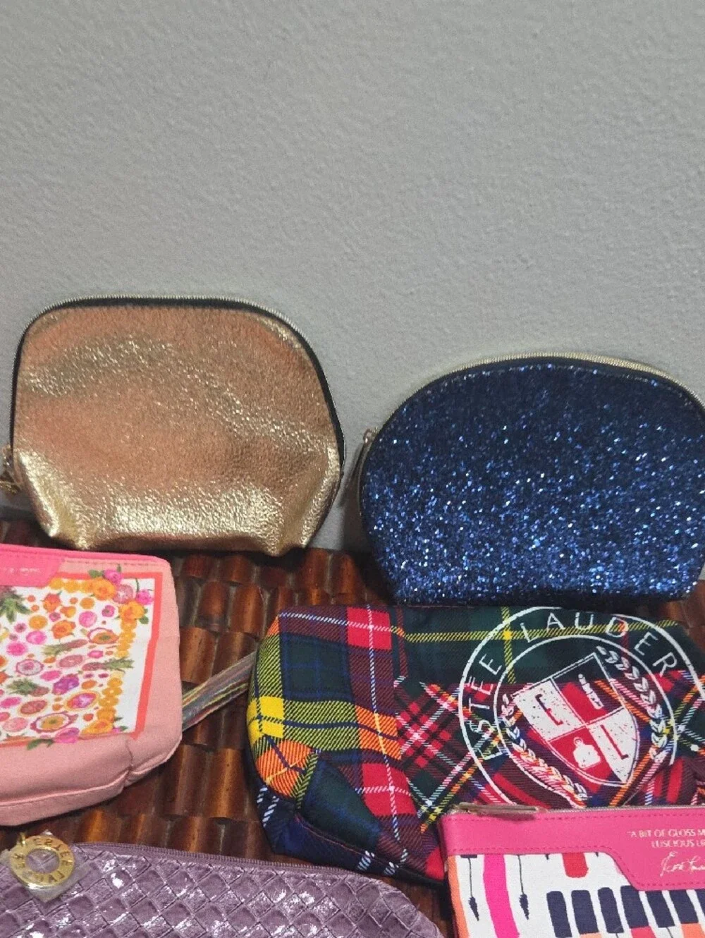 Estee Lauder Cosmetic Poucches 6 All New